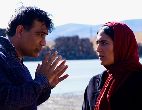 هدی زین العابدین و حمید زرگرنژاد در نمایی از فیلم 
